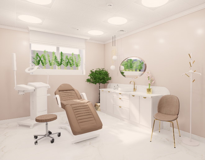 Beauty salons and clinics