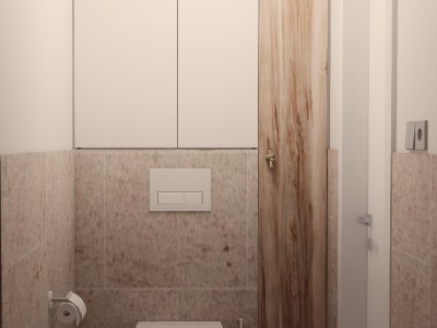 дизайн туалета в студии красоты