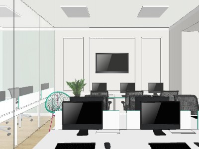 Дизайн коллцентра в офисе