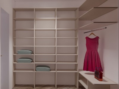 дизайн большой гардеробной комнаты