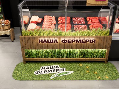 Дизайн брендирования торговых витрин