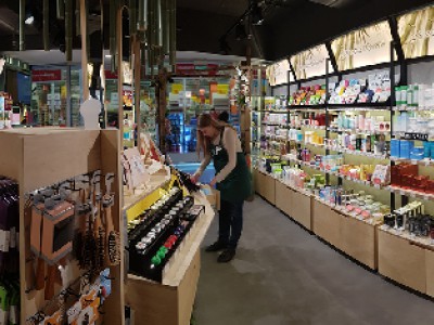 Панорама интерьера магазина
