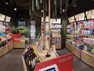 Панорама интерьера магазина, вид 2