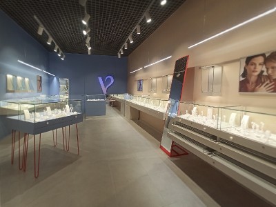 photo of jewelry store display equipment
